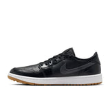 Black Gum Air Jordan 1 Low Golf
