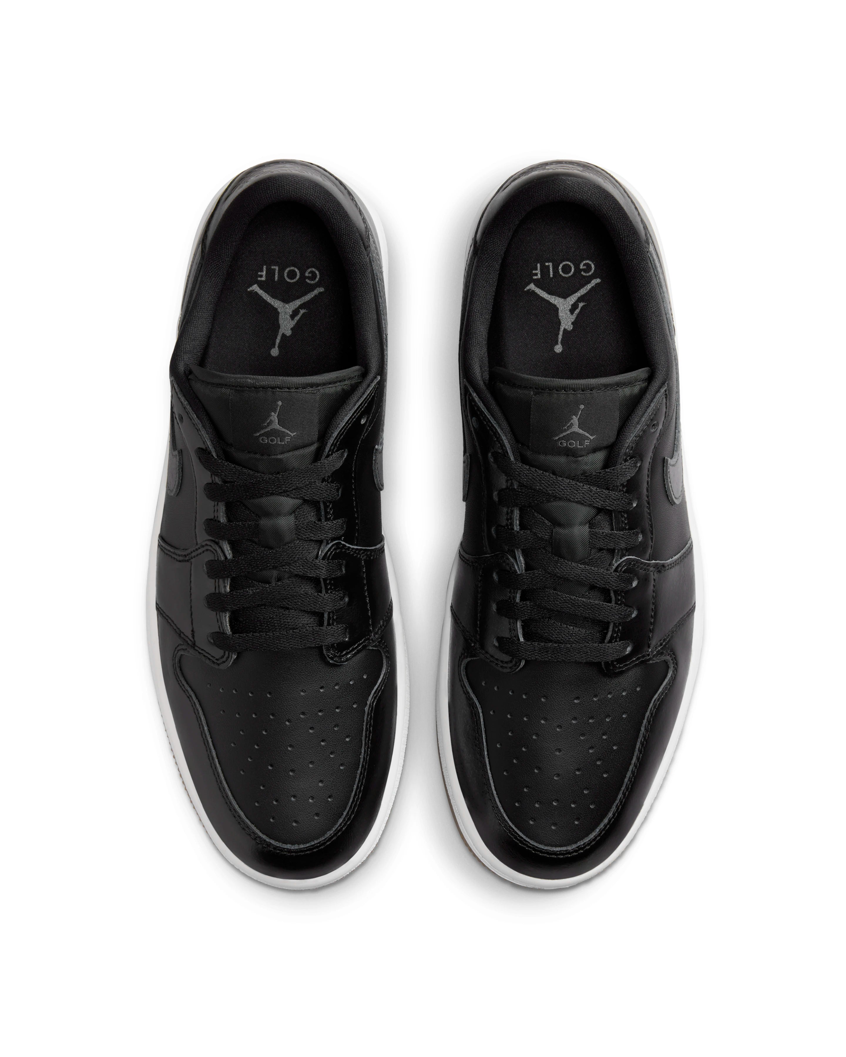 Black Gum Air Jordan 1 Low Golf