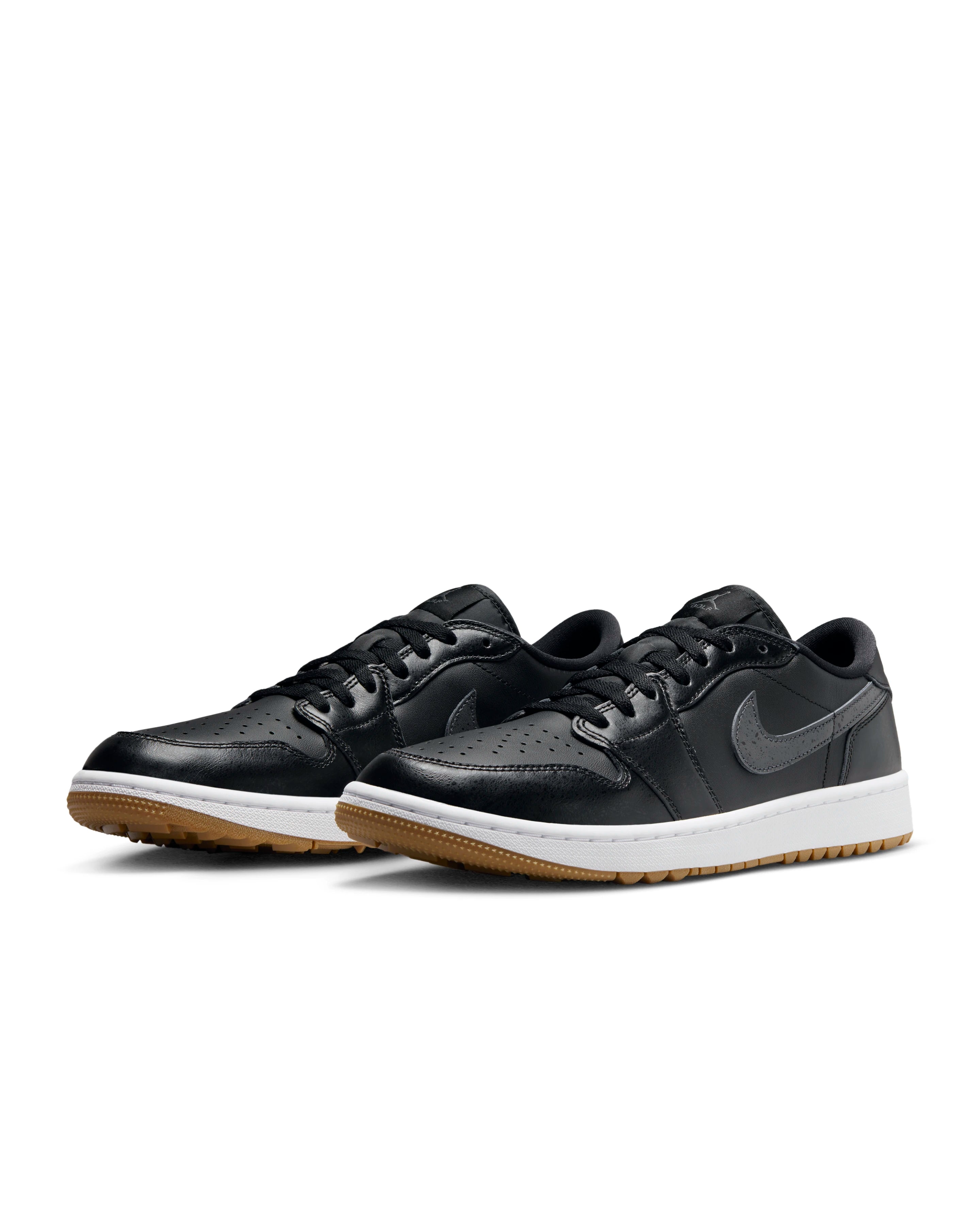 Black Gum Air Jordan 1 Low Golf