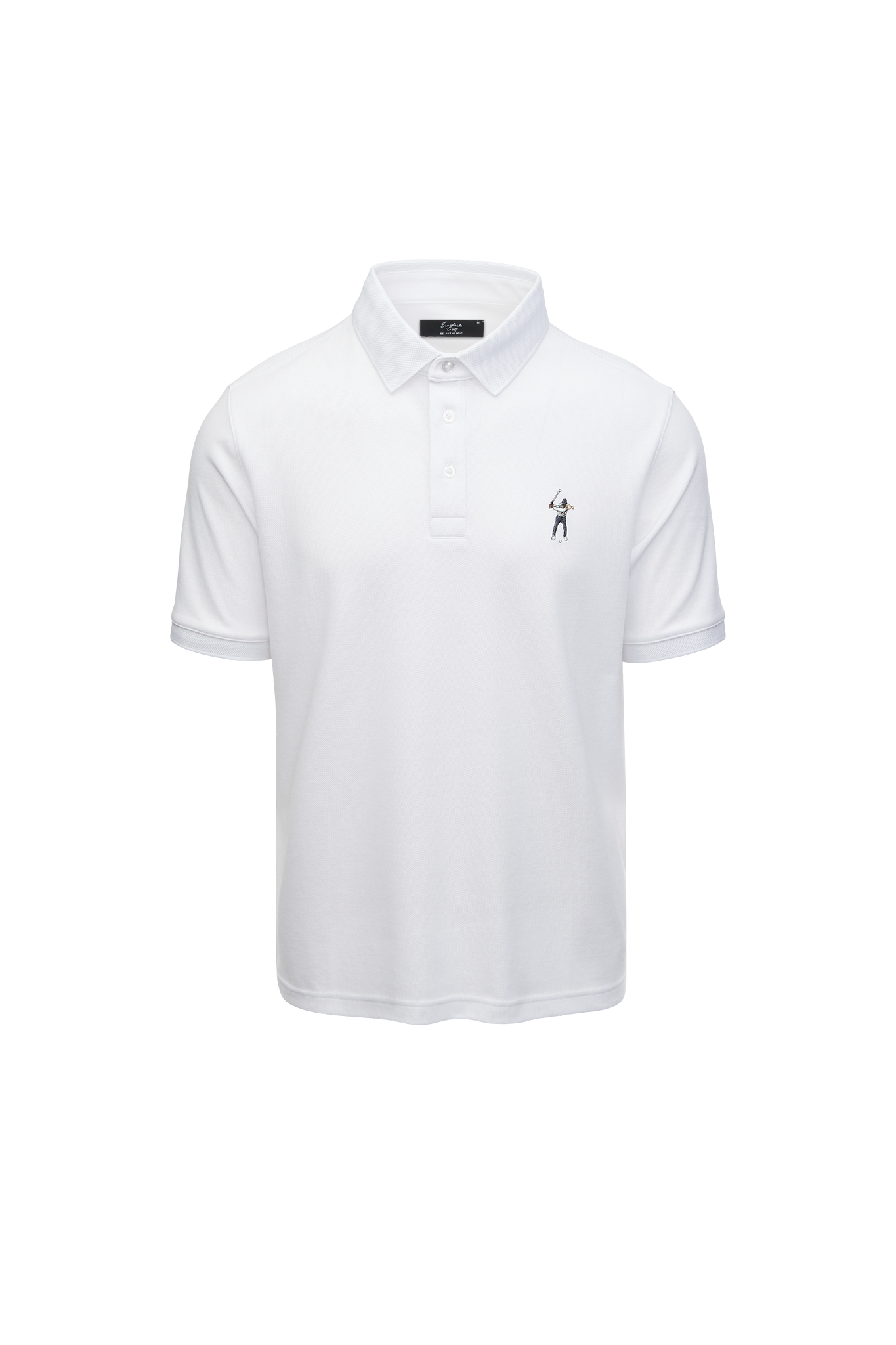 Eastside Golf Men's Core Pique Polo Bright White
