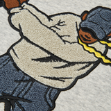 Eastside Golf Men's Core Fleece Crew Swingman Heather Grey