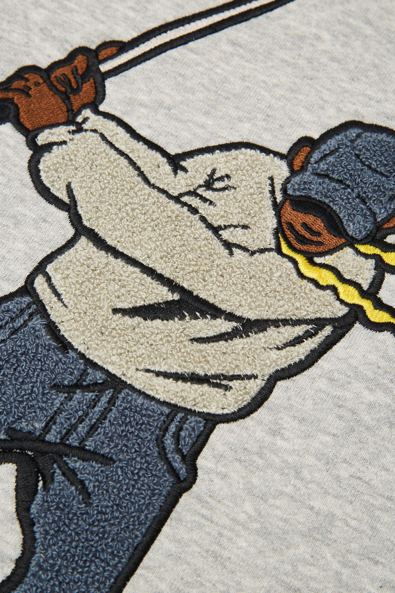 Eastside Golf Men's Core Fleece Crew Swingman Heather Grey