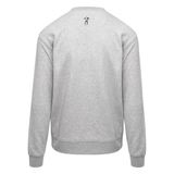 Eastside Golf Men's Core Fleece Crew Script Logo Heather Grey