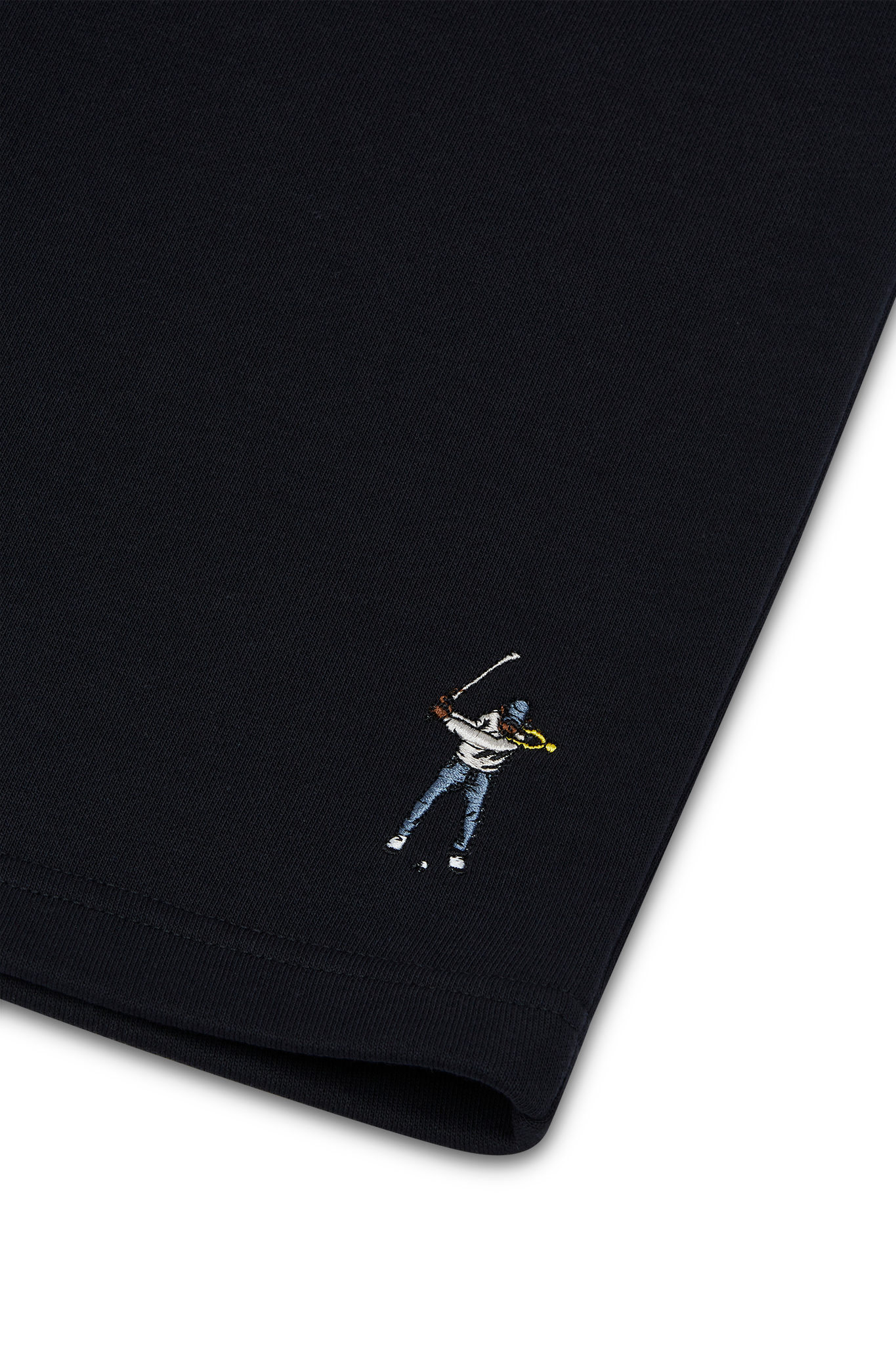 Black Eastside Golf Men's Core Fleece Short