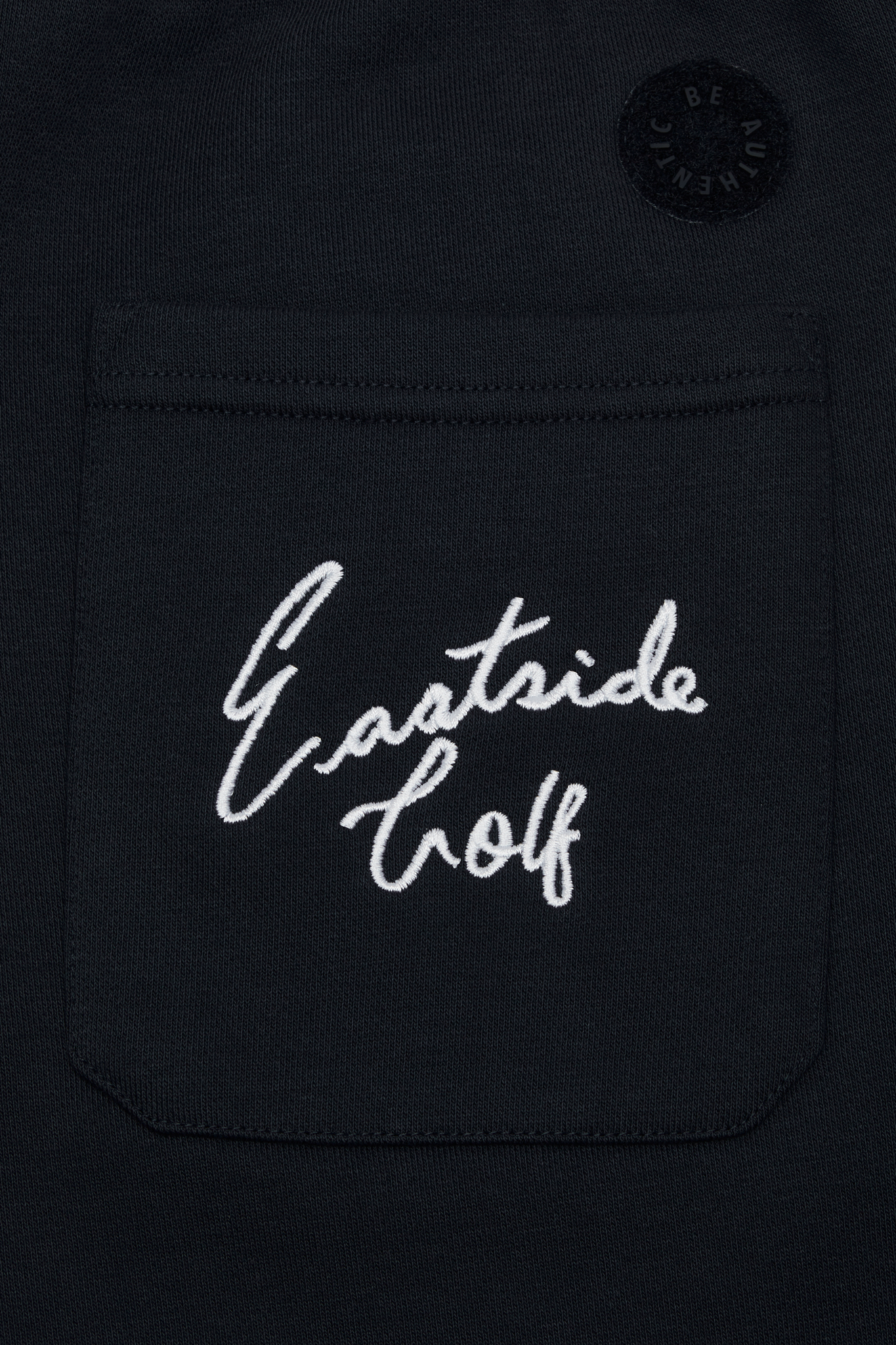 Black Eastside Golf Men's Core Fleece Short