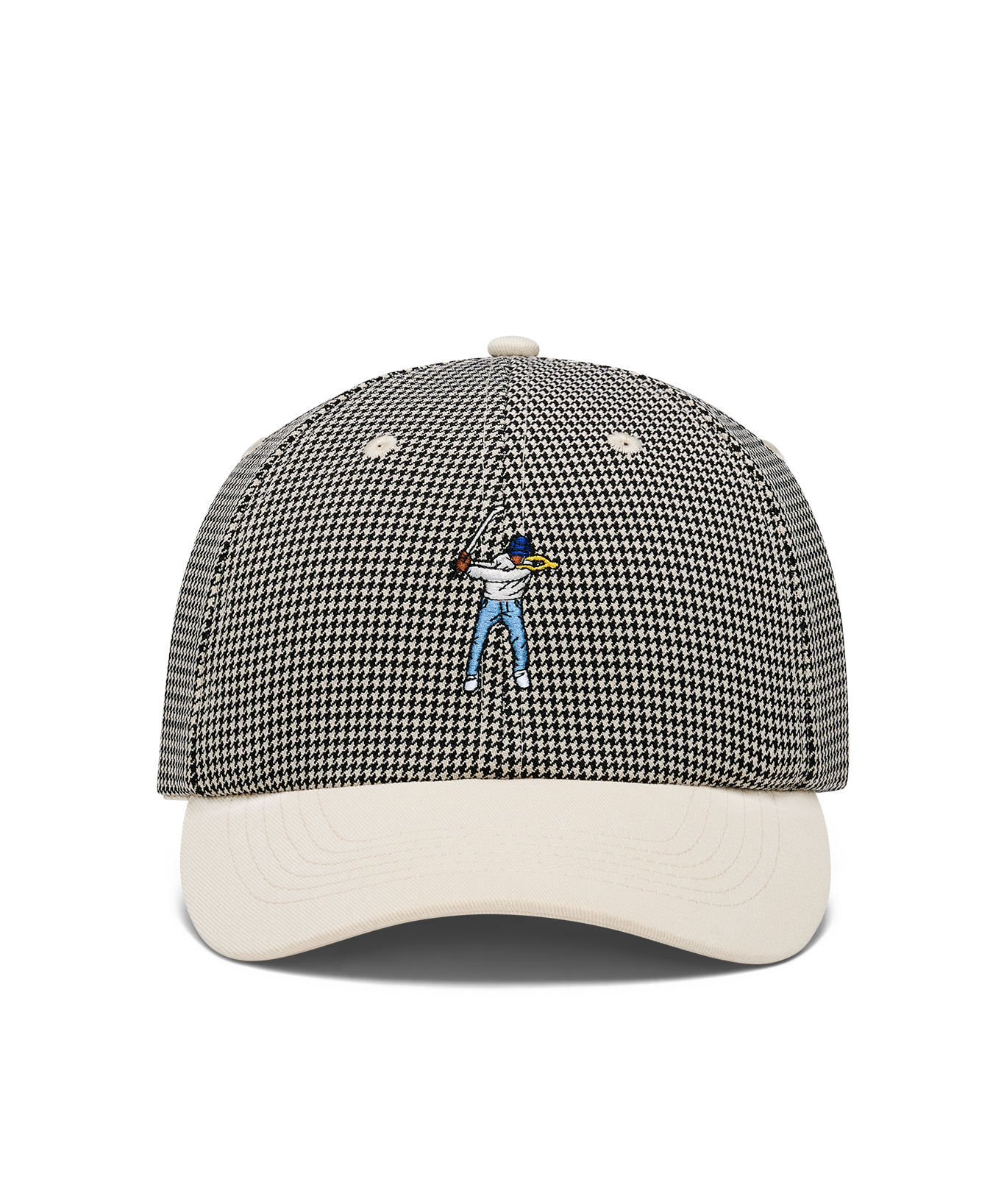 Taupe Houndstooth