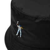 Eastside Golf Nylon Bucket Hat Black