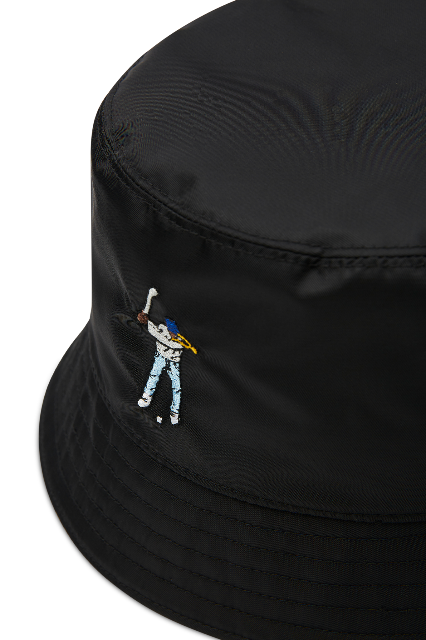 Eastside Golf Nylon Bucket Hat Black