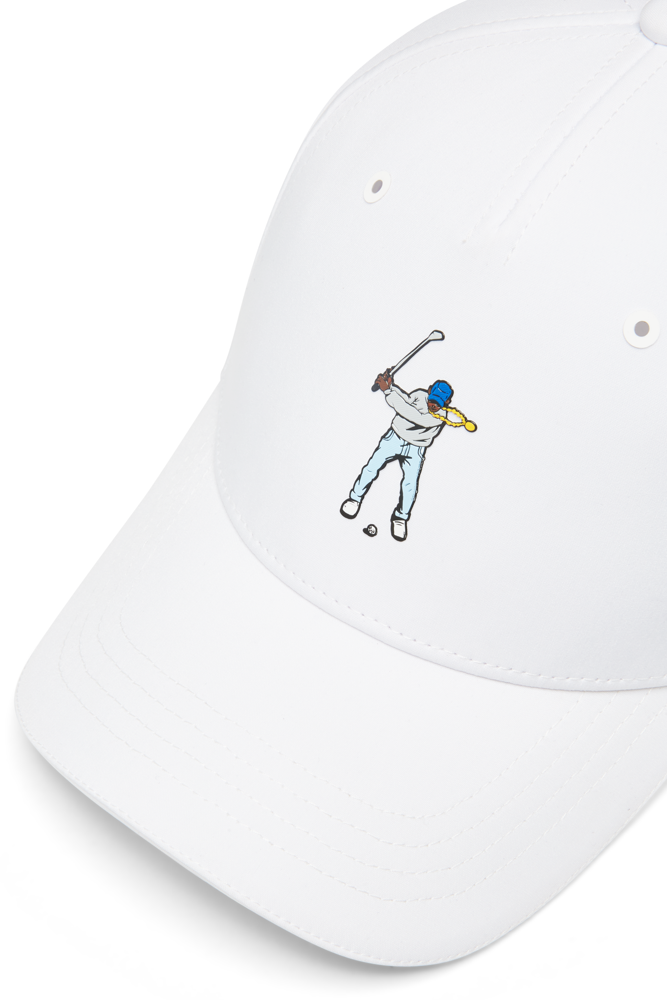 White Links Hat