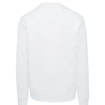 Bright White Eastside Golf Men's Fleece All-Over Script Crew