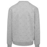 Heather Grey Eastside Golf Men's Fleece All-Over Script Crew