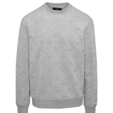 Heather Grey Eastside Golf Men's Fleece All-Over Script Crew