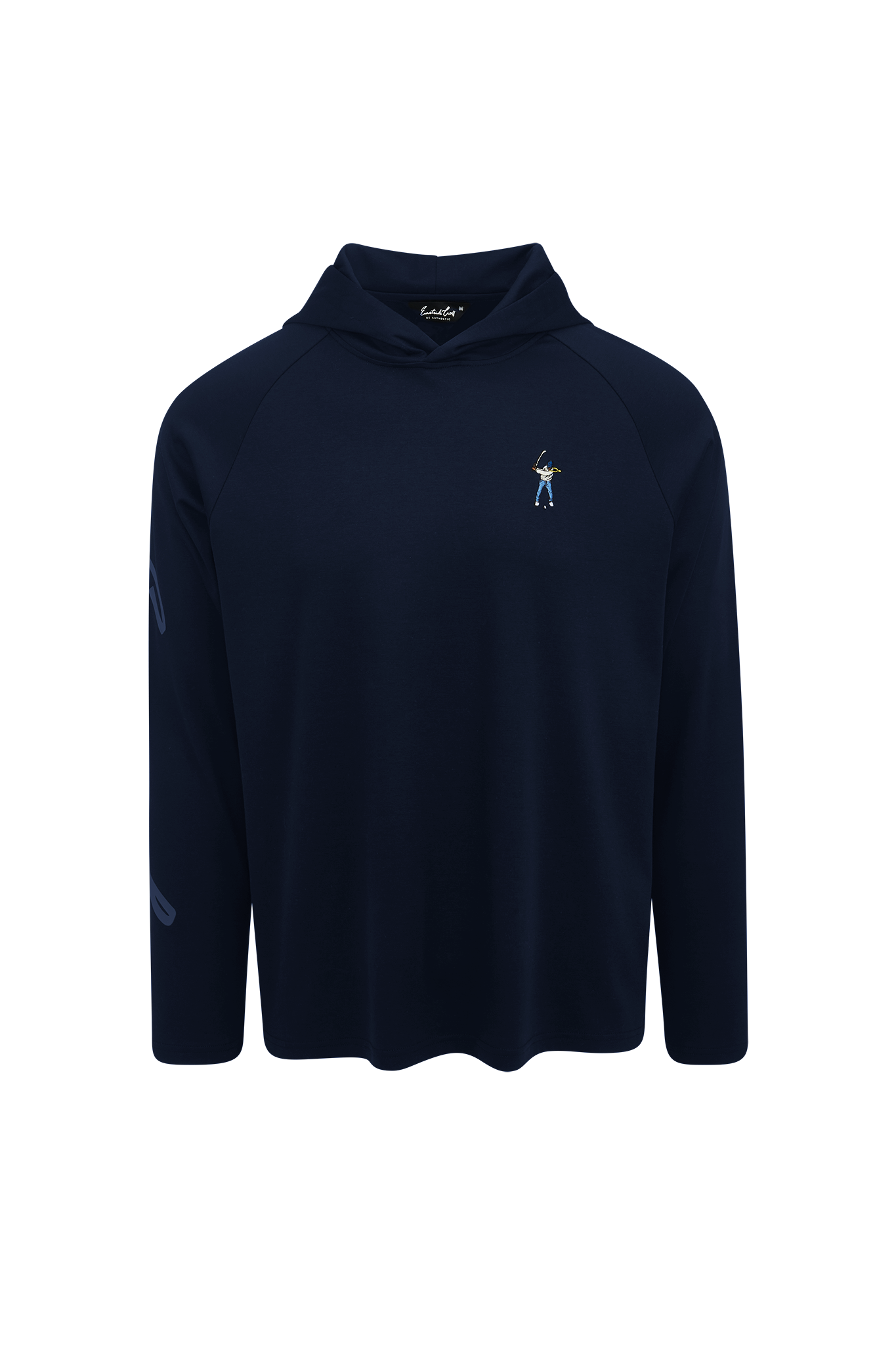 Midnight Navy Eastside Golf Men's Long Sleeve Lightweight Hoodie