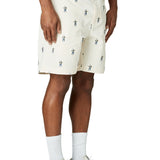 Embroidered Woven Short