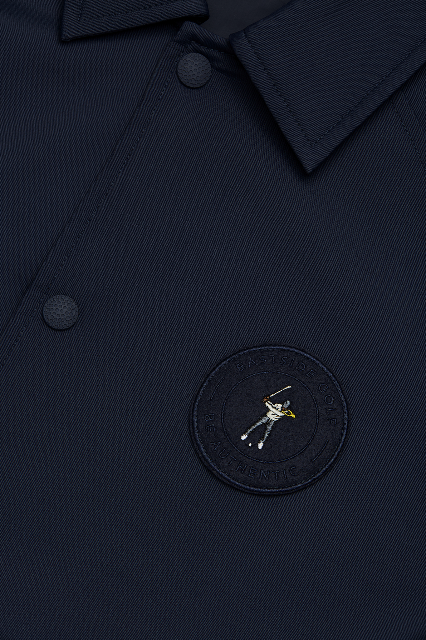 Midnight Navy Eastside Golf Men's Coaches Jacket