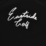 Black Eastside Golf Men's Short Sleeve Tech 1/2 Zip Mockneck Shirt