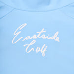 Clear Sky Eastside Golf Men's Short Sleeve Tech 1/2 Zip Mockneck Shirt