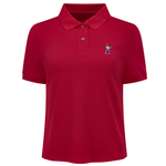 Jalapeno Red Eastside Golf Womens Classic Pique Polo