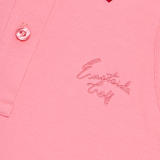 Dianthis Pink Eastside Golf Womens Pique Halter Polo