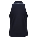 Midnight Navy Eastside Golf Womens Pique Halter Polo