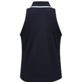 Midnight Navy Eastside Golf Womens Pique Halter Polo
