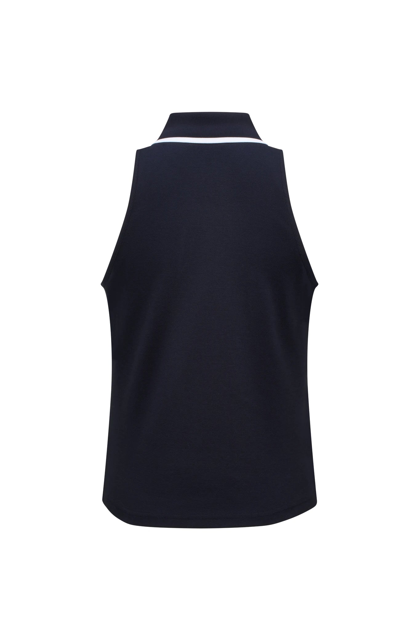 Midnight Navy Eastside Golf Womens Pique Halter Polo