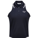Midnight Navy Eastside Golf Womens Pique Halter Polo
