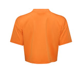 Orange Peel Eastside Golf Womens Oversized Cropped Tee