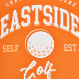 Orange Peel Eastside Golf Womens Oversized Cropped Tee