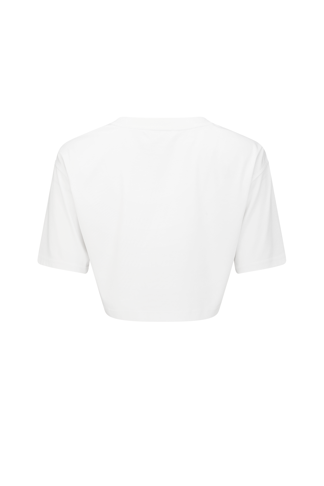 Bright White Eastside Golf Womens Oversized Cropped Tee