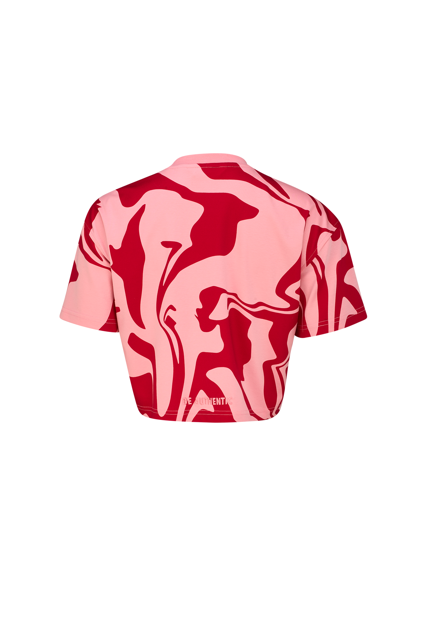 Dianthis LCD Pink Eastside Golf Womens Oversized Cropped Tee