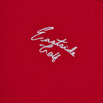 Jalapeno Red Eastside Golf Womens Oversized Cropped Tee