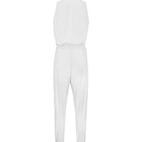Cool Grey Eastside Golf Womens Sleeveless Jumpsuit