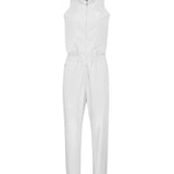 Cool Grey Eastside Golf Womens Sleeveless Jumpsuit
