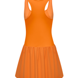 Orange Peel Eastside Golf Womens Flippy Racer-Backed Dress