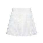 Bright White Eastside Golf Womens Mini-Pleat Skirt