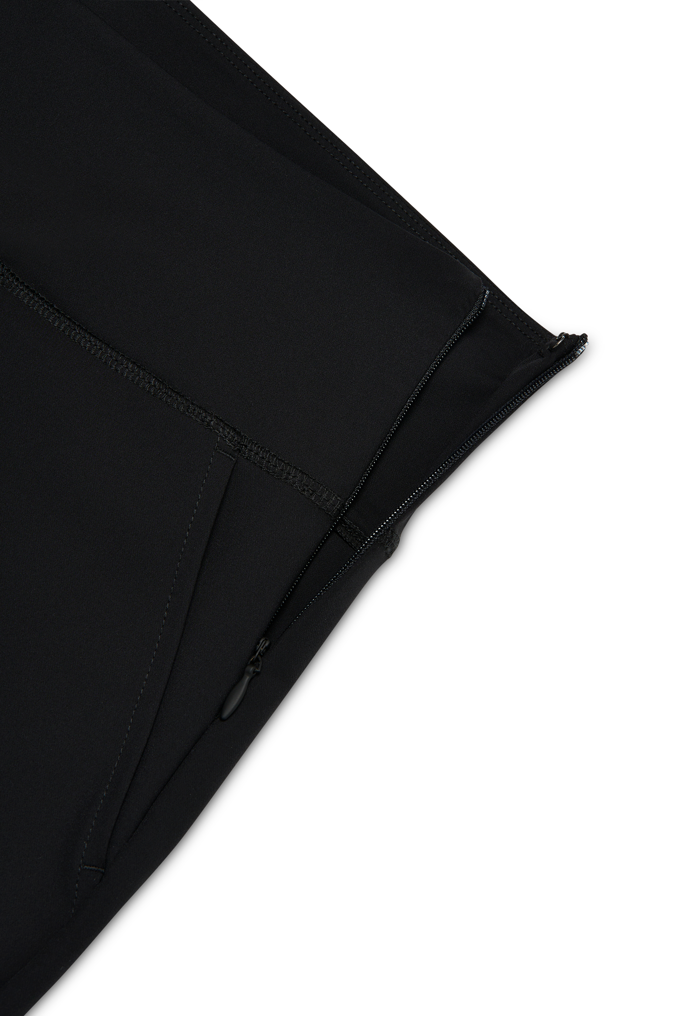 Black Eastside Golf Womens Hi-Waist Active Short