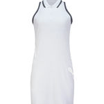 Bright White Eastside Golf Womens Pique Polo Dress