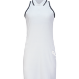 Bright White Eastside Golf Womens Pique Polo Dress
