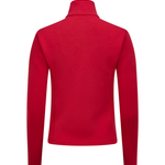 Jalapeno Red Eastside Golf Womens Tech Fleece Quarter Zip