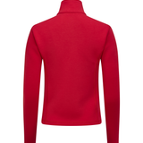 Jalapeno Red Eastside Golf Womens Tech Fleece Quarter Zip