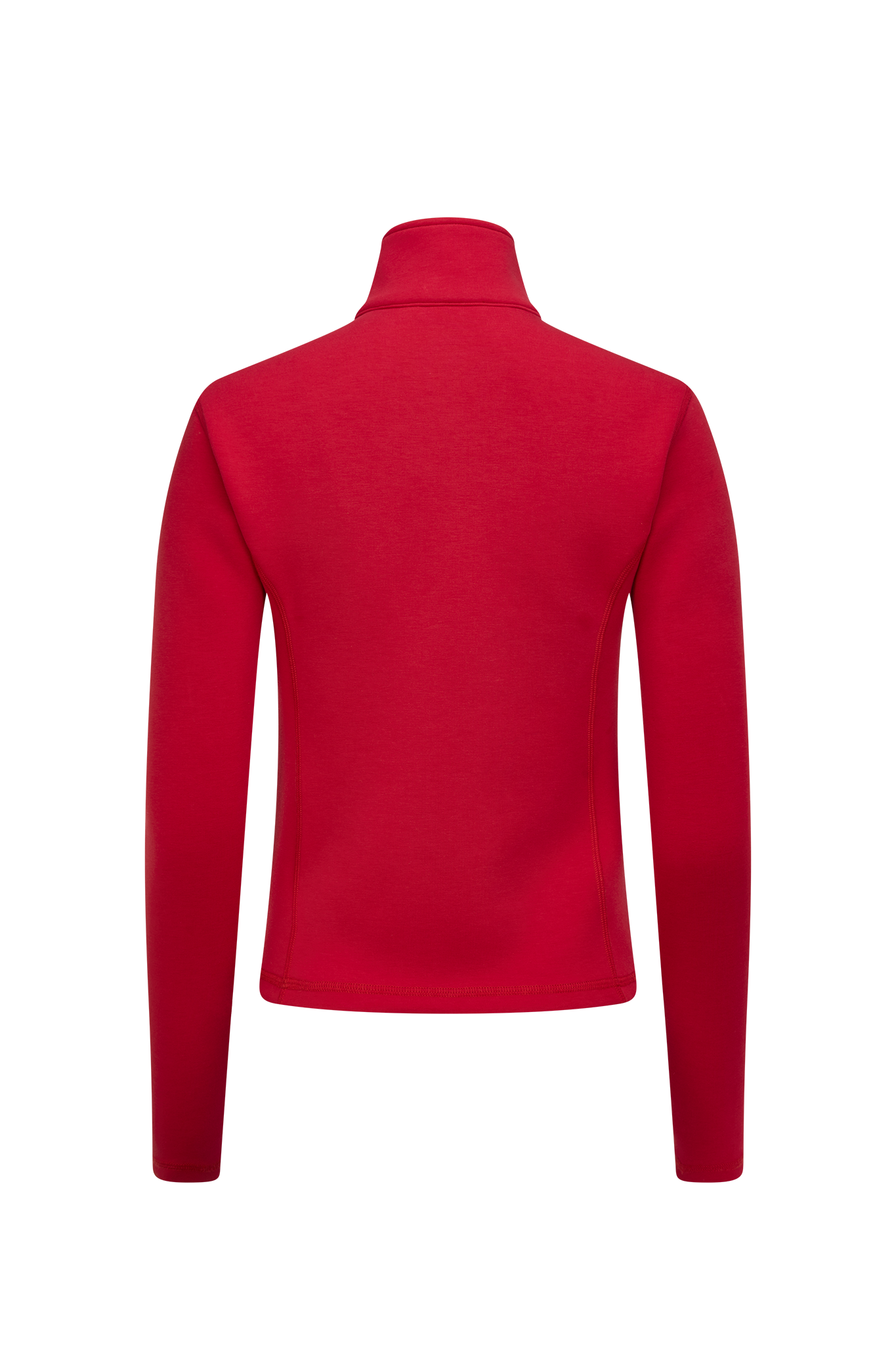 Jalapeno Red Eastside Golf Womens Tech Fleece Quarter Zip