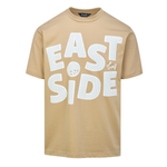 Pale Khaki Eastside Golf Mens From The Heart Print Tee Shirt