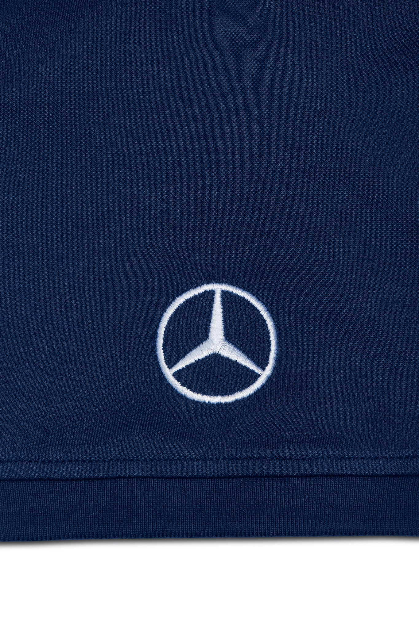 Navy Pique Polo