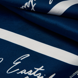 Navy Silk Scarf