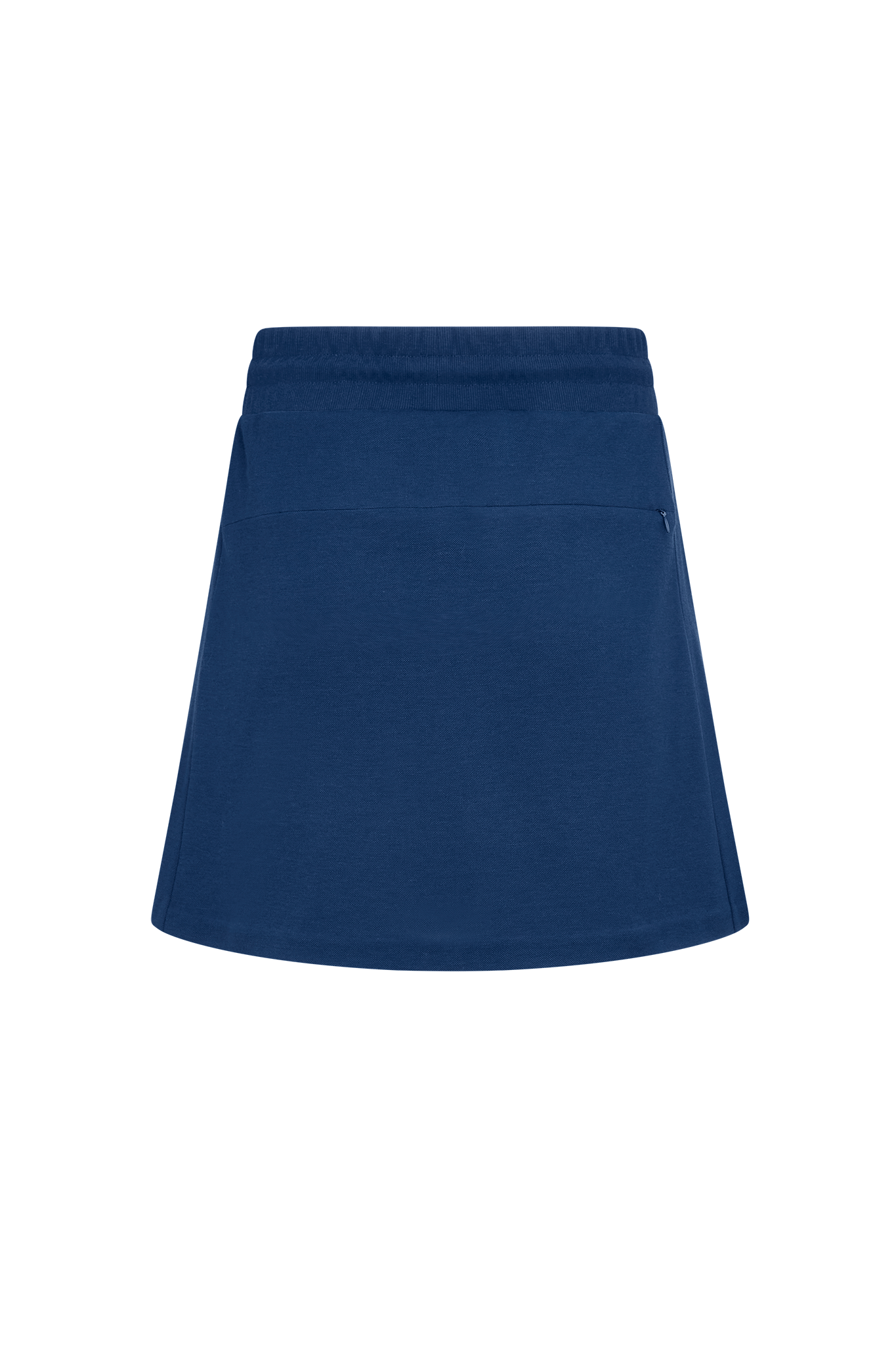 Navy Pique Skort