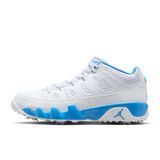 White Blue AJ 9 G