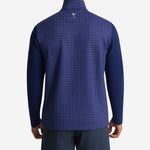 Navy Houndstooth