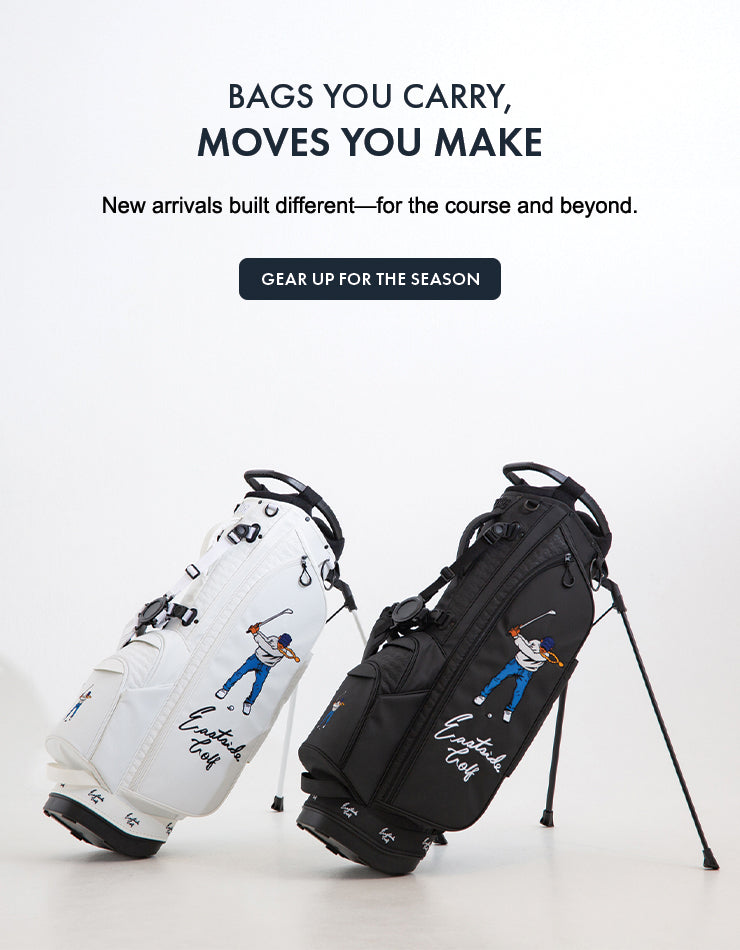 bags you carry, moves you make. gear up for the season