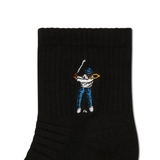 Eastside Golf Ankle Height Logo Socks Black